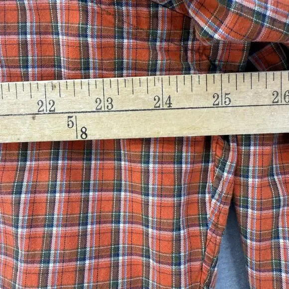 Ralph Lauren Shirt Men's XL Orange Plaid Classic Fit Button Down Business Casual - Picture 7 of 9